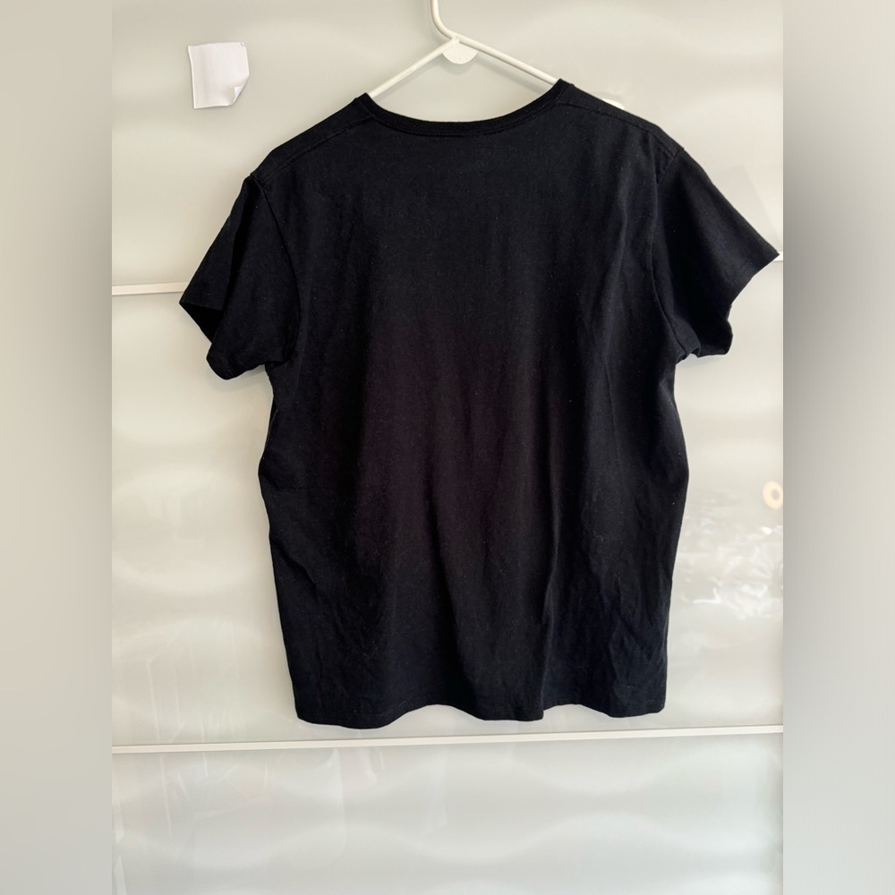 FOMO Greek tshirt gildan ultra cotton size XL BLACK graphic tshirt ladies omega - Picture 2 of 3